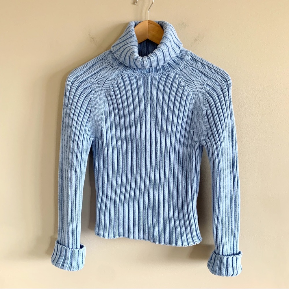 Abercrombie • vintage turtleneck knit sweater - Picture 2 of 5